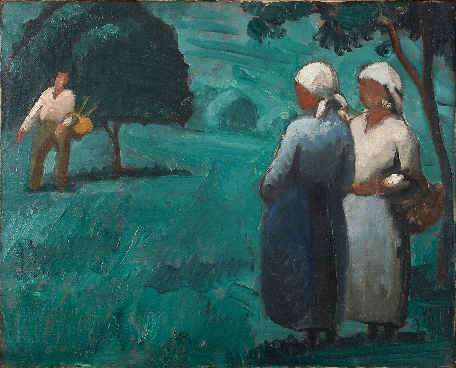 "La trobada" (1920), de Julio González